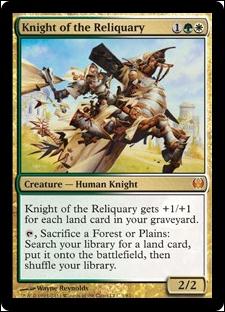 Magic the Gathering: Duel Decks: Knights vs. Dragons (Base Set) card 1 Knight of the Reliquary