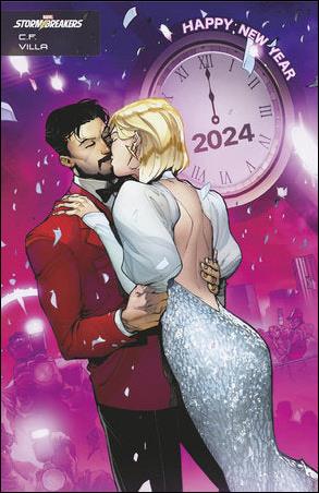 Invincible Iron Man (2022) issue 13-C Carlos Villa Stormbreakers Cover