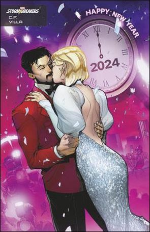 Invincible Iron Man (2022) issue 13-C Carlos Villa Stormbreakers Cover