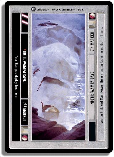 Star Wars: Hoth Limited (Base Set) card 68 Hoth: Wampa Cave
