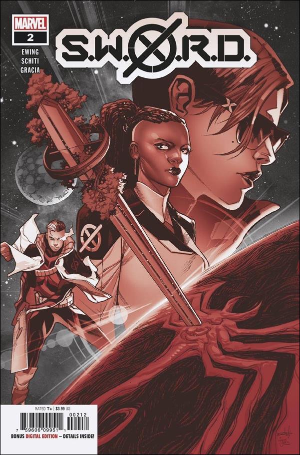 S.W.O.R.D. (2021) issue 2-C Valerio Schiti Red Cover (2nd Printing)