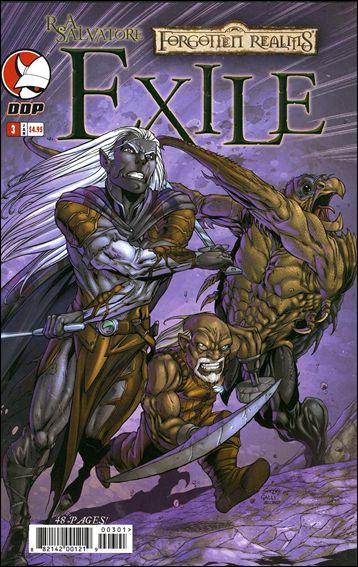 Forgotten Realms: Exile issue 3 Tim Seeley Cardstock Cover