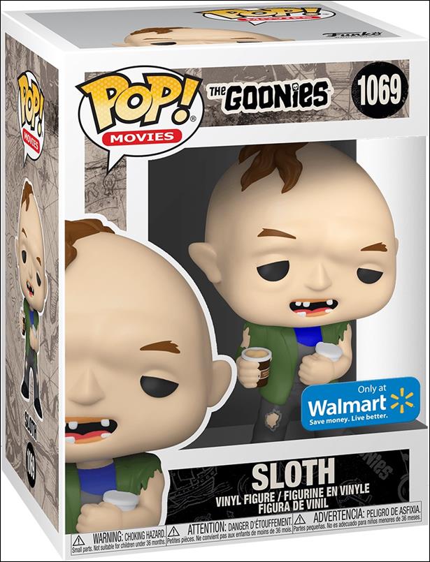 POP! Movies figure 1069 Sloth (w/ Ice Cream) Walmart Exclusive