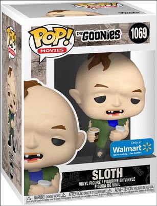 POP! Movies figure 1069 Sloth (w/ Ice Cream) Walmart Exclusive