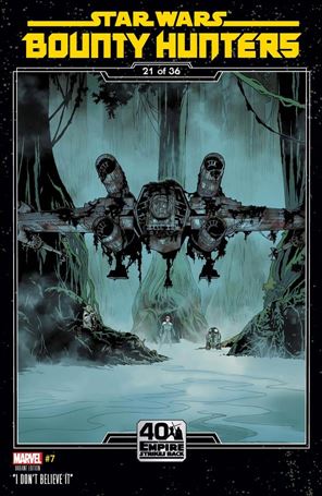 Star Wars: Bounty Hunters issue 7-B Chris Sprouse Empire Strikes Back Cover