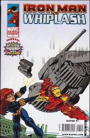 Iron Man vs Whiplash issue 1-B Christopher Jones 1:15 