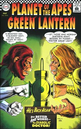 Planet of the Apes/Green Lantern issue 2-D Paul Rivoche 1:20 Homage Cover