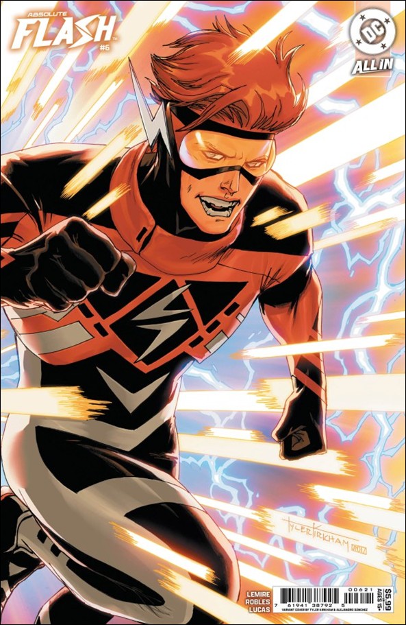Absolute Flash issue 6-C Tyler Kirkham Cardstock Cover