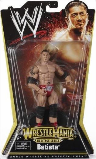 WWE: Wrestlemania Heritage (Series 1) figure 1 Batista (Wrestlemania XXI)