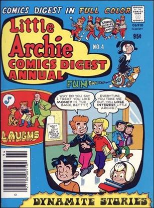Little Archie Comics Digest Magazine issue 4 Digest Sized