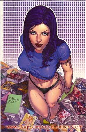Return to Wonderland Cover Gallery issue 1-D Jay Company Eric Basaldua Goth Cover 1/100
