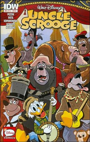 Uncle Scrooge (2015) issue 6-C Derek Charm 1:25 Cover