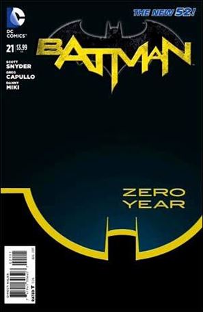 Batman (2011) issue 21 Greg Capullo Standard Cover