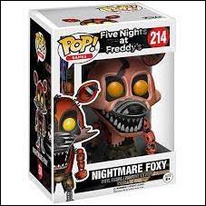 POP! Games figure 214 Nightmare Foxy