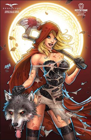 Grimm Tales of Terror Halloween Special issue 2018-F David Nakayama Keystone Comic Con Cover 1/500