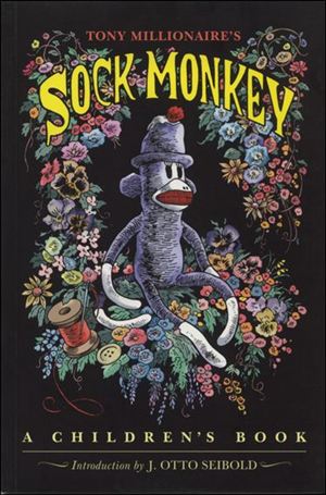 Tony Millionaire's Sock Monkey, A Children's Book Cover Image 1