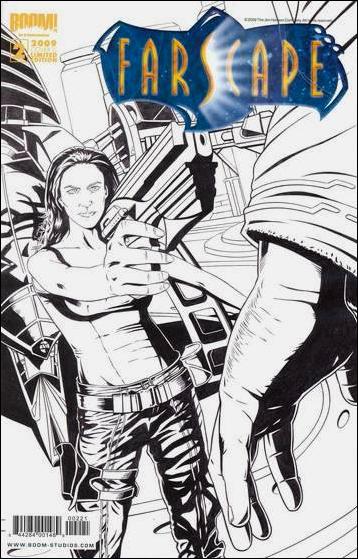 Farscape (2009) issue 2-C Joe Corroney 1:10 Sketch Cover