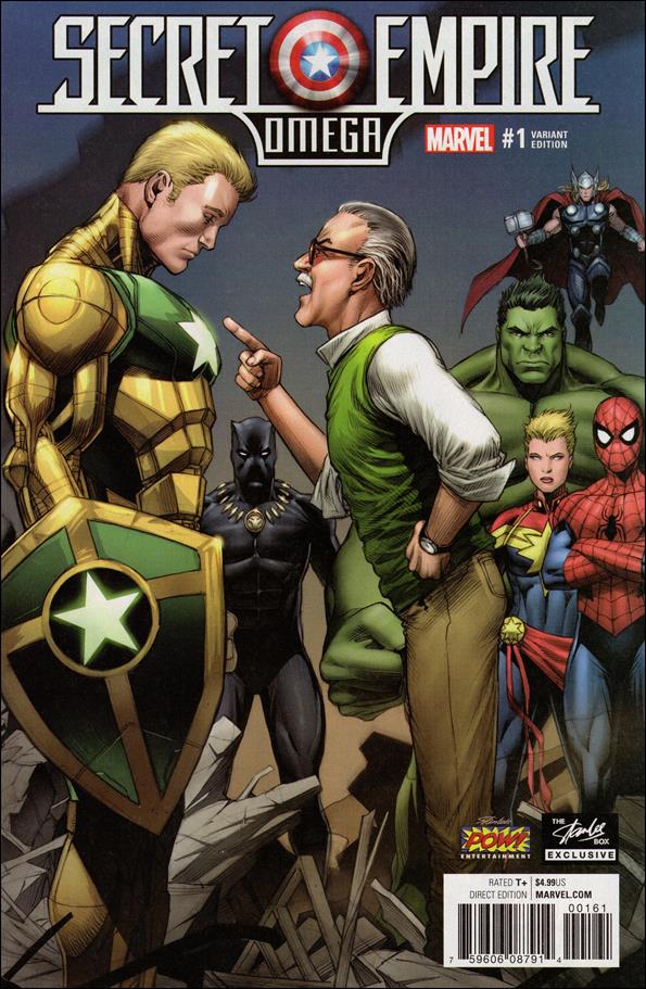 Secret Empire: Omega issue 1-F Stan Lee Box Cover