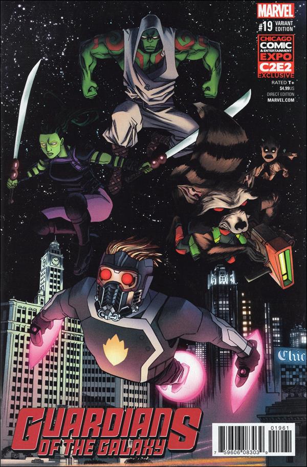 Guardians of the Galaxy (2015)  issue 19-F Declan Shalvey C2E2 Cover