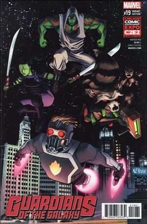 Guardians of the Galaxy (2015)  issue 19-F Declan Shalvey C2E2 Cover