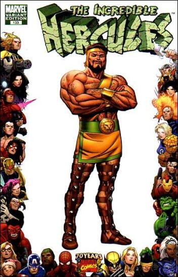 Incredible Hercules issue 133-B Salvador Espin 1:10 70th Frame Cover