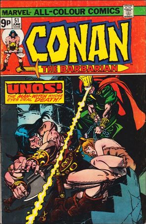 Conan the Barbarian (1970) issue 51-B UK Price Cover
