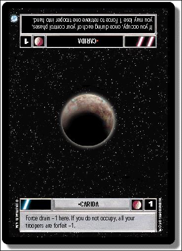 Star Wars: Endor Limited (Base Set) card 75 Carida
