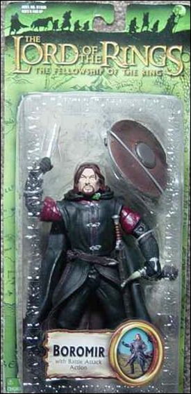 Lord of the Rings (Trilogy) figure 5 Boromir (Battle Attack Action)