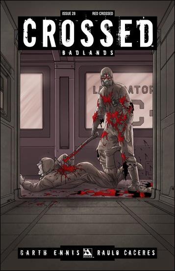 Crossed: Badlands issue 28-D Red Crossed Cover 1:3