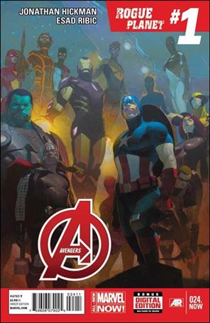 Avengers (2013) issue 24.NOW Esad Ribic Cover