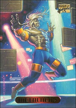 1994 Marvel Masterpieces (Base Set) card 75 Metalhead