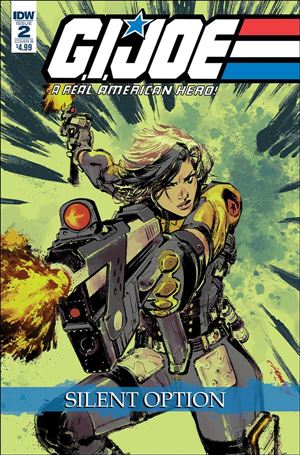G.I. Joe: A Real American Hero: Silent Option issue 2-B Kenneth Loh Cover