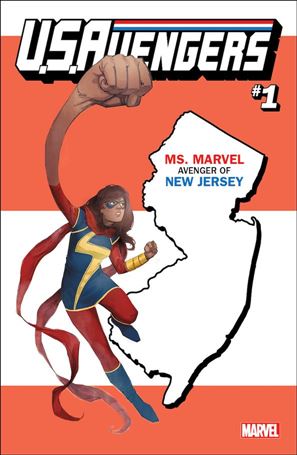 U.S.Avengers issue 1-NE Rod Reis New Jersey Cover