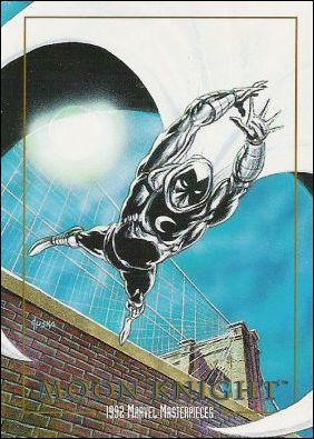 1992 Marvel Masterpieces (Base Set) card 51 Moon Knight