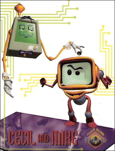 ReBoot (Suspended Animation Subset) card 10 Cecil and Mike
