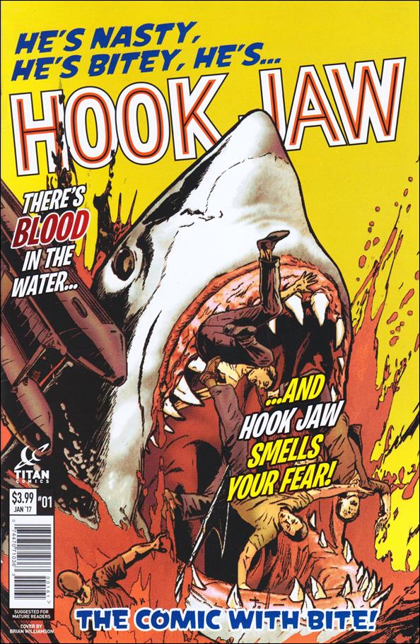 Hook Jaw issue 1-F Brian Williamson Diamond UK Cover