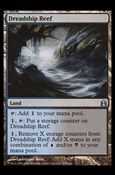 Magic the Gathering: Commander (Base Set) card 271 Dreadship Reef