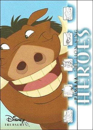 Disney Treasures: Series 3 (Base Set) card 242 Pumbaa - The Lion King