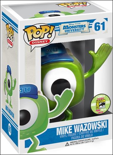 POP! Disney figure 61-B Mike Wazowski (Metallic) SDCC 2013 1/480