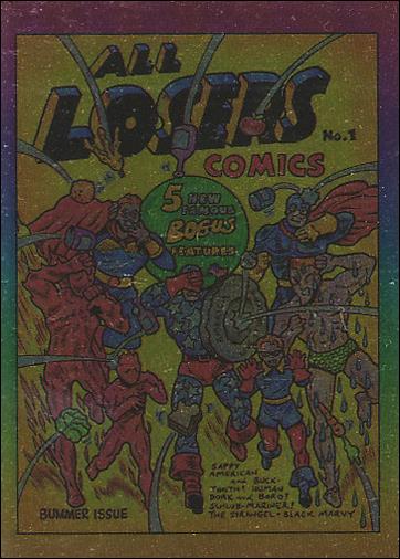 Defective Comics (Parallel Silver Foil Set) card SF10 All-Losers Comics #1
