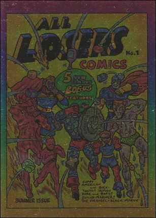 Defective Comics (Parallel Silver Foil Set) card SF10 All-Losers Comics #1
