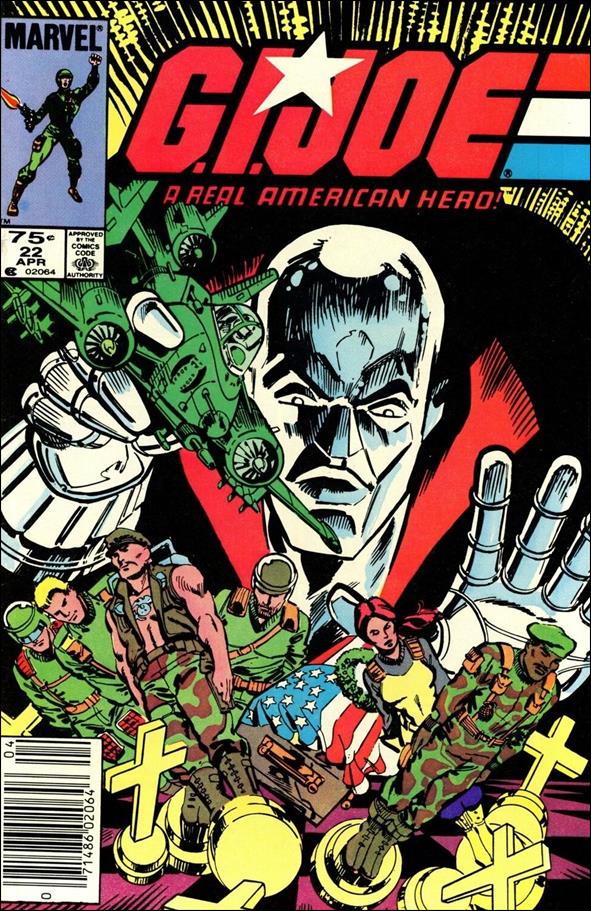 G.I. Joe: A Real American Hero issue 22-C Canadian Price Cover