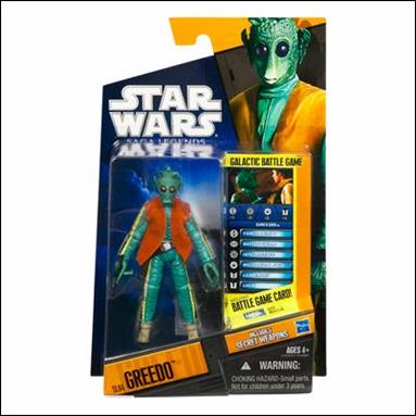 Star Wars: Saga Legends 3 3/4" Action Figures (2010) figure SL04 Greedo