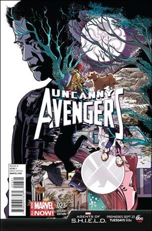 Uncanny Avengers (2012) issue 23-B Emma Rios 1:10 Agents of S.H.I.E.L.D. Cover