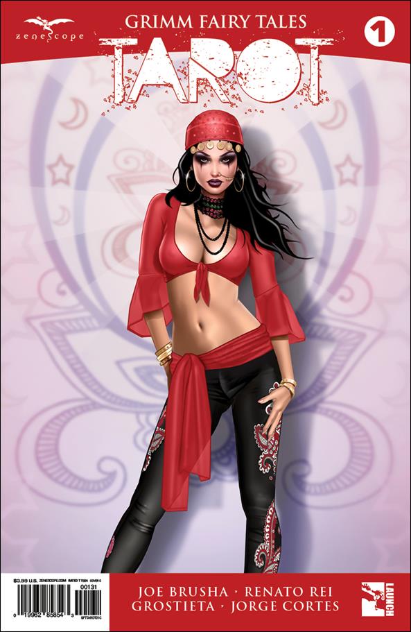 Grimm Fairy Tales: Tarot issue 1-C Keith Garvey Cover