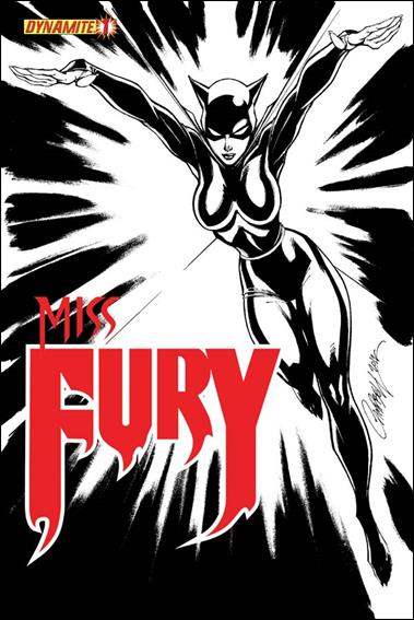 Miss Fury (2013) issue 1-H J. Scott Campbell 1:35 Black & White Cover