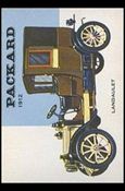 World on Wheels (Base Set) card 48  Packard Landaulet 1912