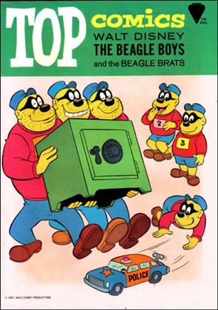 Top Comics: Walt Disney The Beagle Boys Cover Image 1
