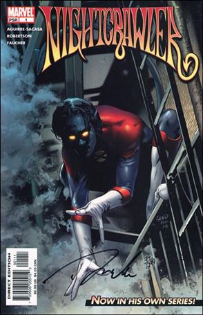 Nightcrawler (2004) issue 1-B Dynamic Forces (Signed by Darick Robertson) 1/299