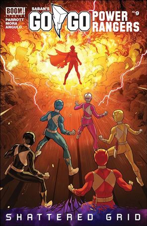 Saban's Go Go Power Rangers issue 9 Dan Mora Cover